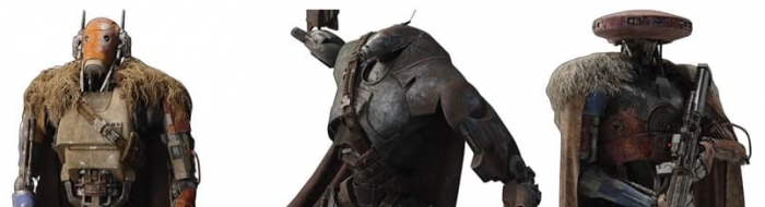 《星球大战》真人电影《曼达洛人与古古》人物立牌欣赏