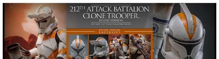 Hot Toys新品发布：第212攻击营克隆人士兵