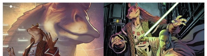 《星球大战》正史漫画《加·加》预览